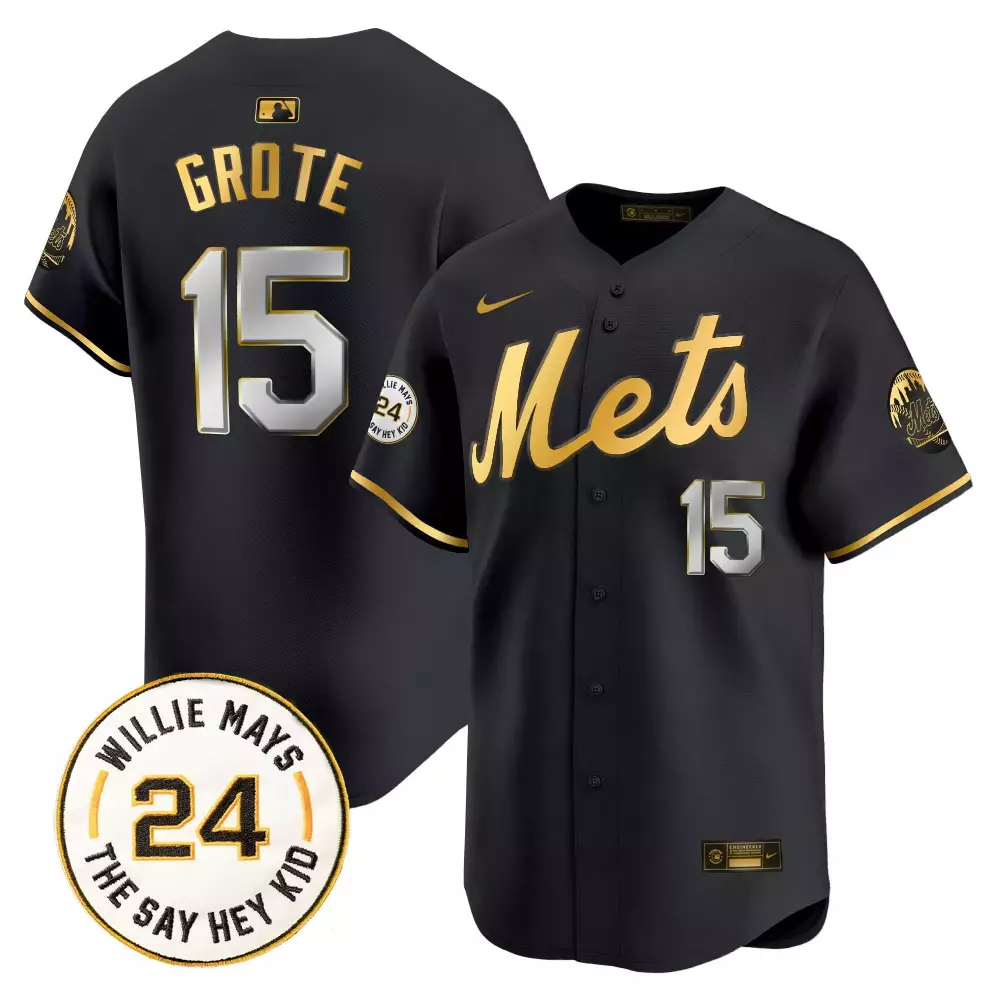 jerry grote black gold mens new york mets darryl strawberry patch vapor premier limited jersey all stitched