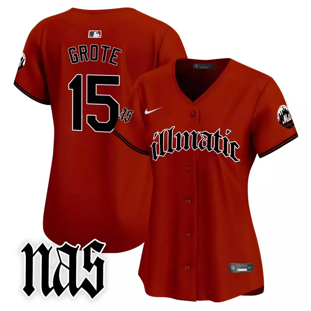 jerry grote illmatic mens new york mets nas illmatic vapor premier limited jersey all stitched