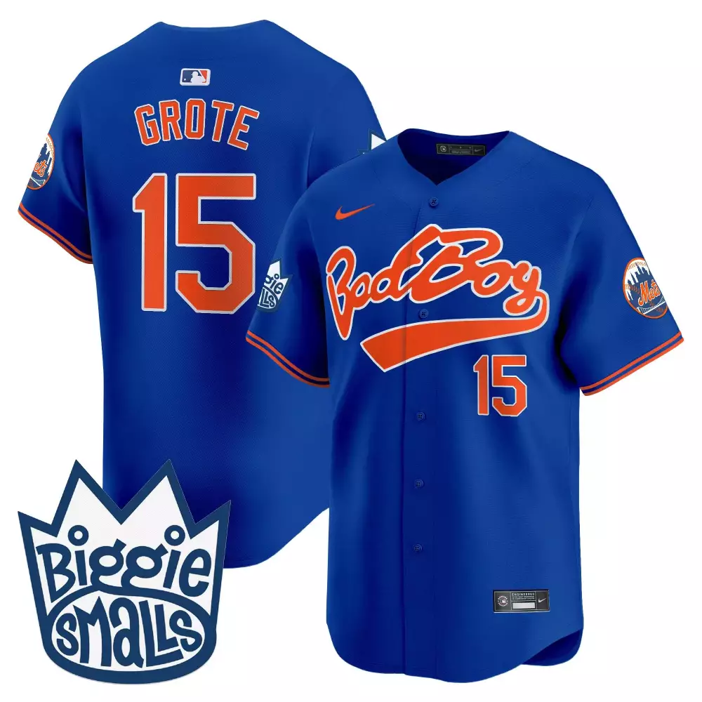 jerry grote red mens new york mets the big apple vapor premier limited jersey all stitched