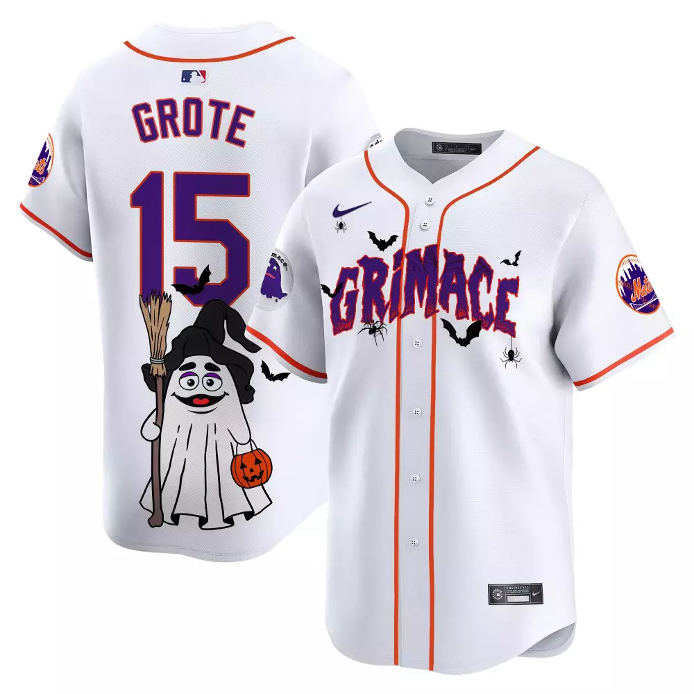 jerry grote white unisex new york mets bubblegum pink vapor premier limited jersey all stitched