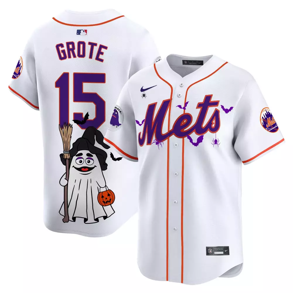 jerry grote white unisex new york mets bubblegum pink vapor premier limited jersey all stitched