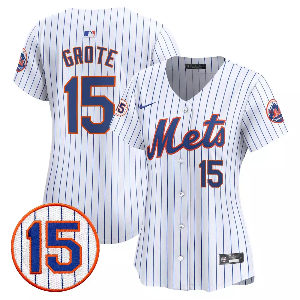 jerry grote white womens new york mets grimace vapor premier limited jersey all stitched
