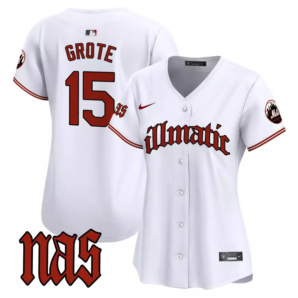 jerry grote white womens new york mets grimace vapor premier limited jersey all stitched
