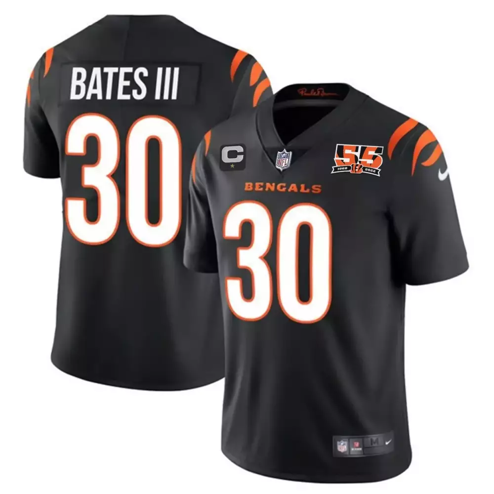 Jessie Bates III Cincinnati Bengals Black Gold Vapor Limited Jersey for Women | Stylish Fan Gear | For All Ages