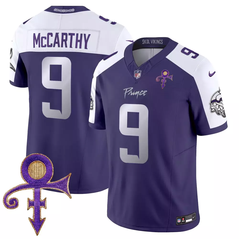 jj mccarthy olive camo mens vikings 2024 salute to service vapor limited jersey all stitched