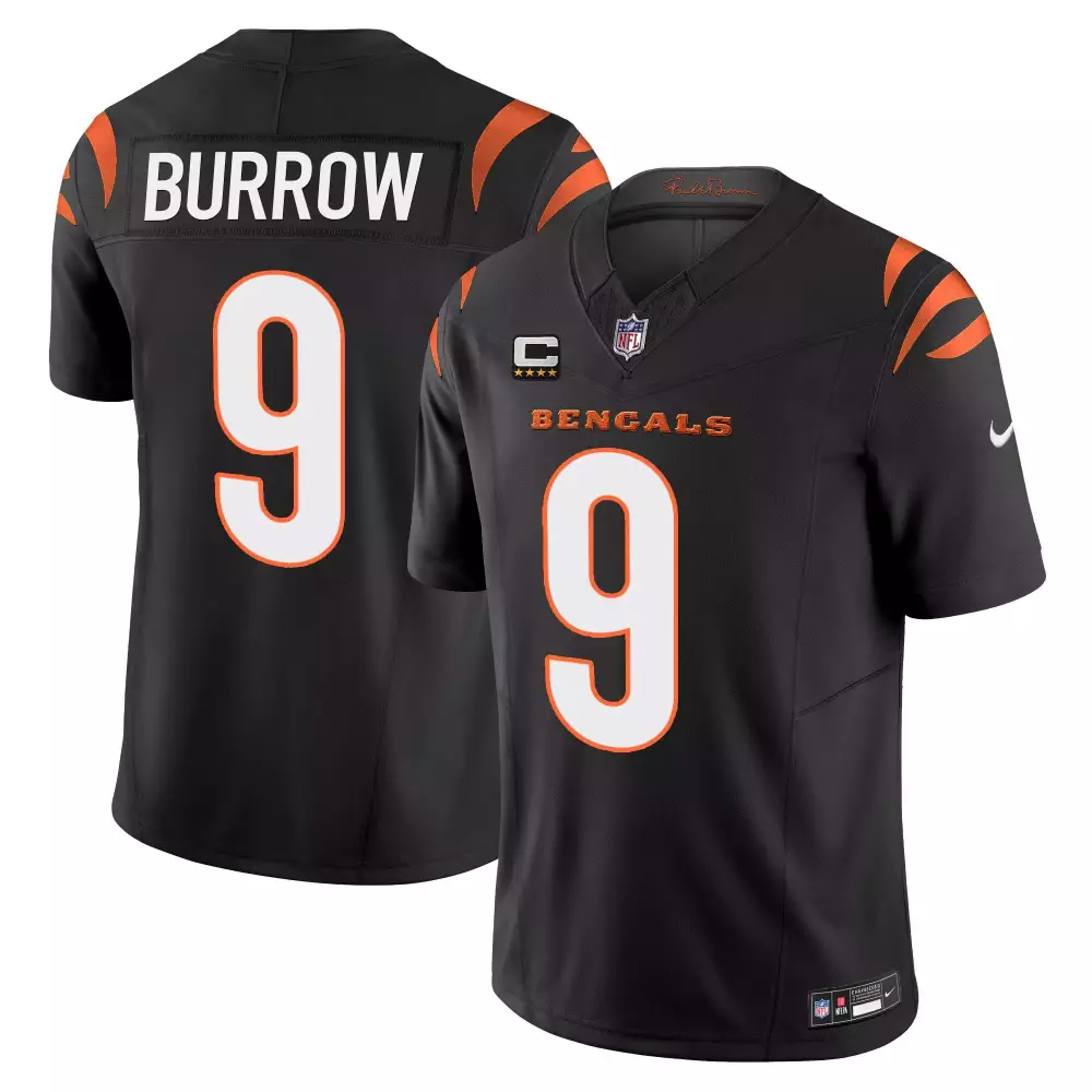 Joe Burrow Cincinnati Bengals Men's Black Vapor Limited Jersey | All Stitched Fan Gear | For Men, Women & Youth