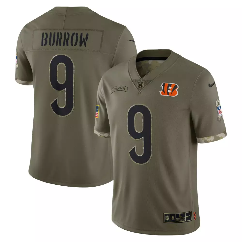 Joe Burrow Women's Cincinnati Bengals White Vapor Limited Jersey | Ohio Patch | All Stitched | Fan Gear for Men, Women & Youth
