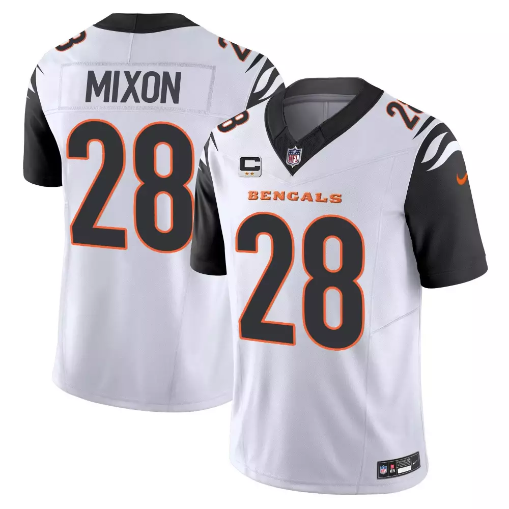 Joe Mixon Cincinnati Bengals Color Rush Vapor Limited Jersey | Stitched Men's Fan Gear for Game Day | For Men, Women & Youth