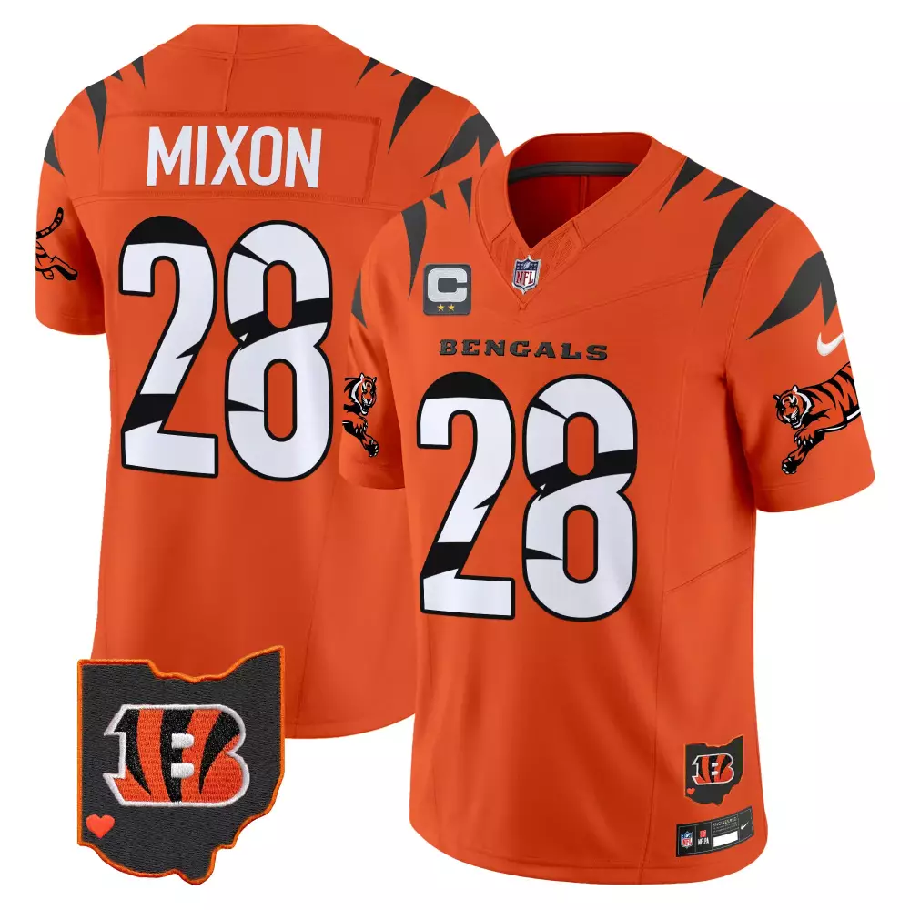 Joe Mixon Cincinnati Bengals Special Vapor Limited Jersey | Stitched Fan Gear | For Men, Women & Youth