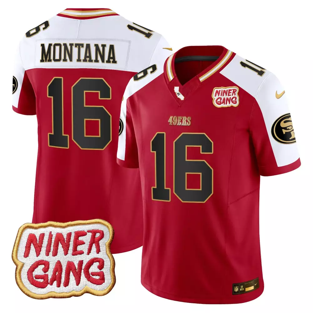 Joe Montana San Francisco 49ers 2024 Black Alternate Women's Super Bowl LVIII Patch Vapor Jersey V2 | For Men, Women & Youth