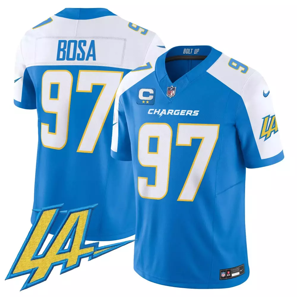 joey bosa black womens los angeles chargers vapor limited jersey v2 all stitched