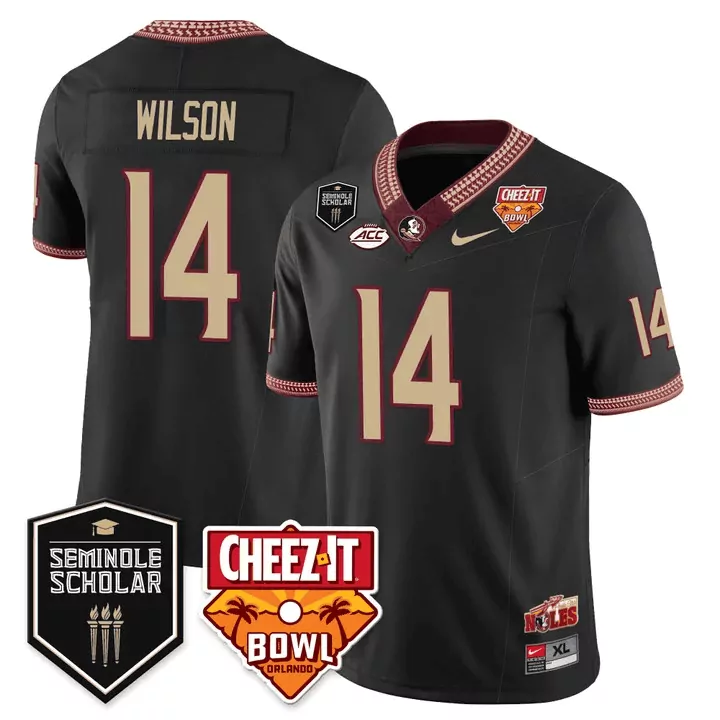 johnny wilson black limited mens florida state seminoles gold vapor jersey all stitched