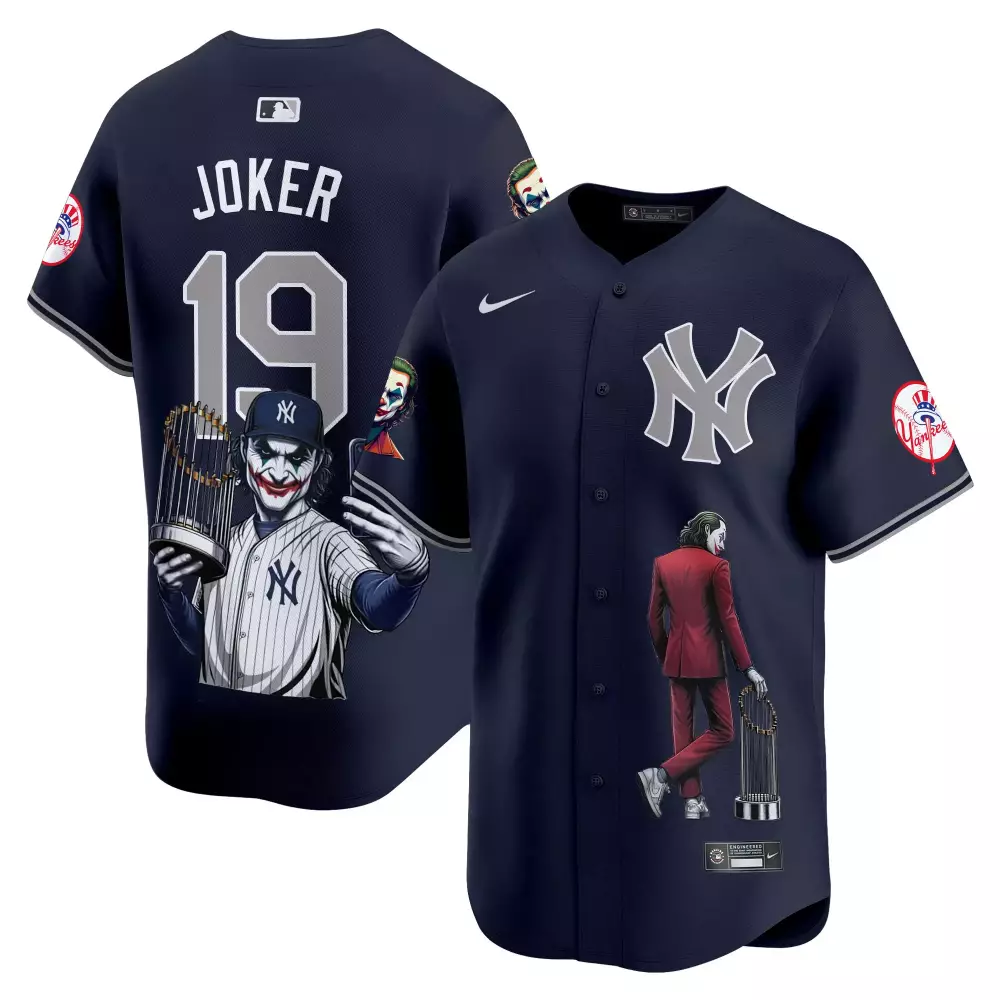 Joker Alternate Yankees Jersey | Printed Vapor Premier Style | Limited Edition Fan Gear for Men, Women & Youth