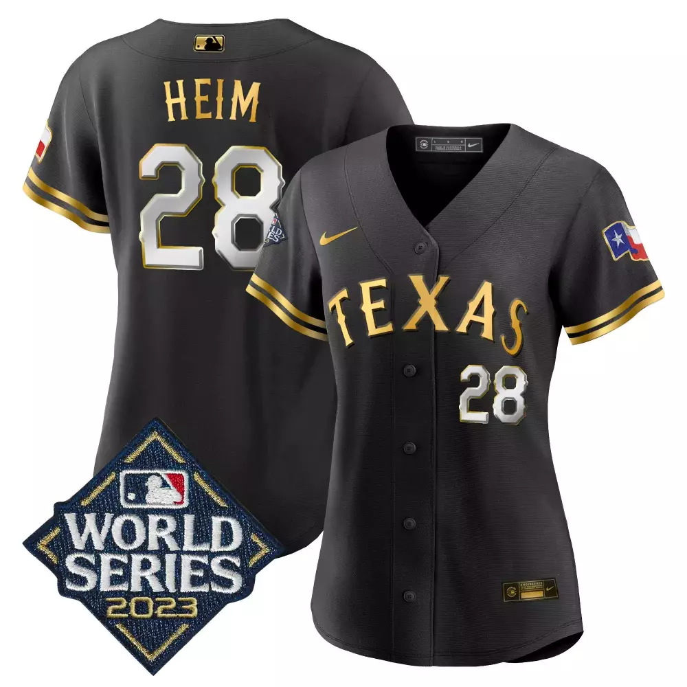jonah heim black gold mens texas rangers world series champions vapor premier limited jersey v4 all stitched