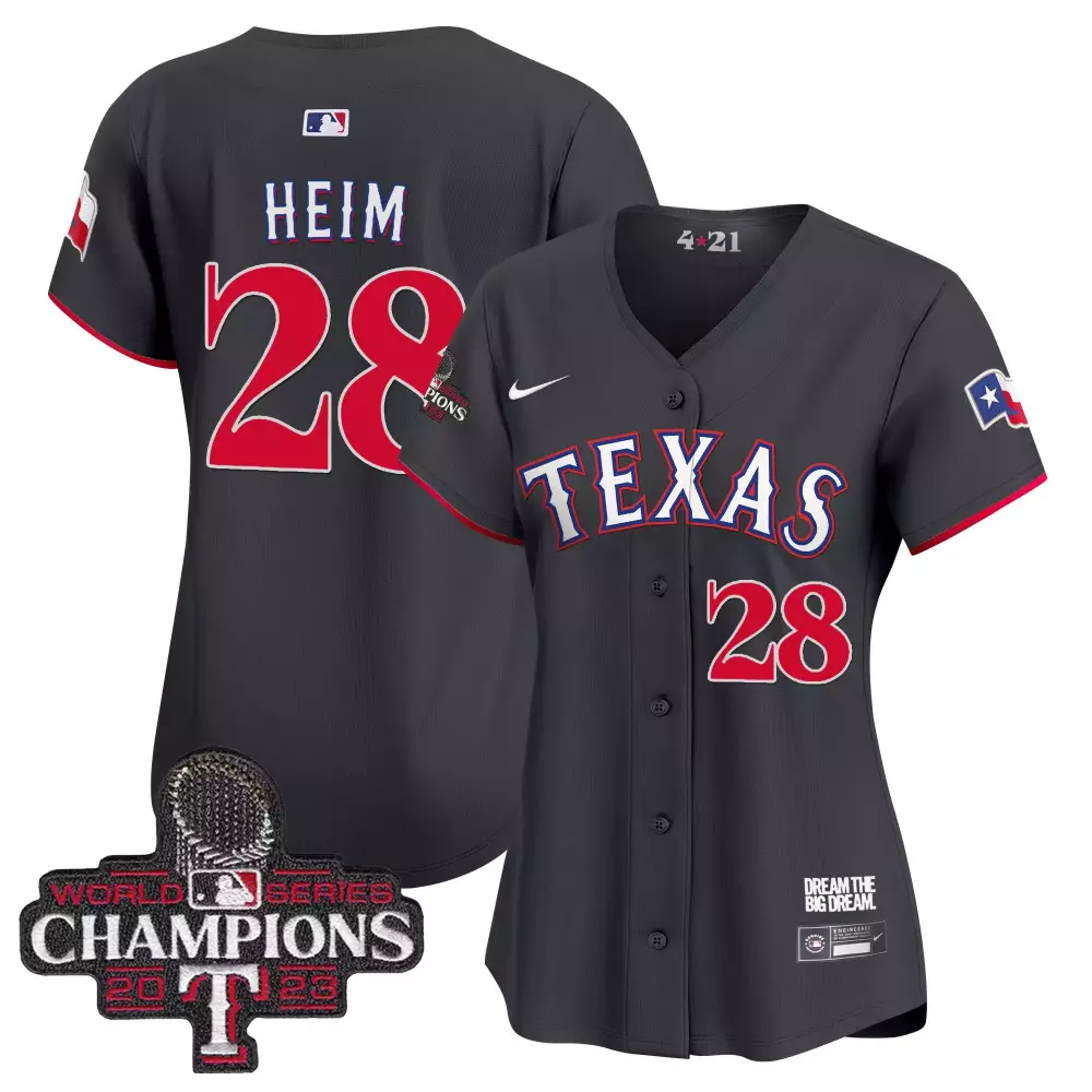 jonah heim black womens texas rangers 2023 world series champions city connect vapor premier limited jersey all stitched