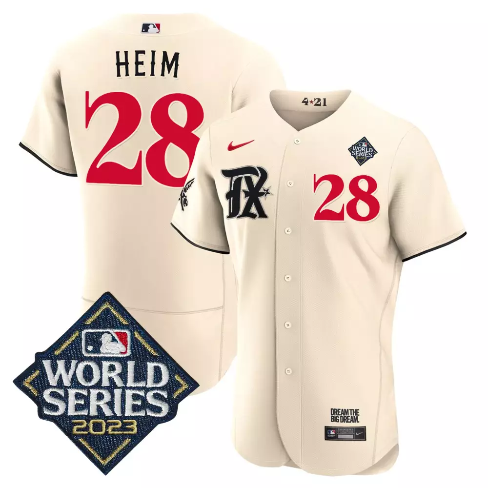 jonah heim cream mens texas rangers 2023 world series city connect flex base jersey all stitched