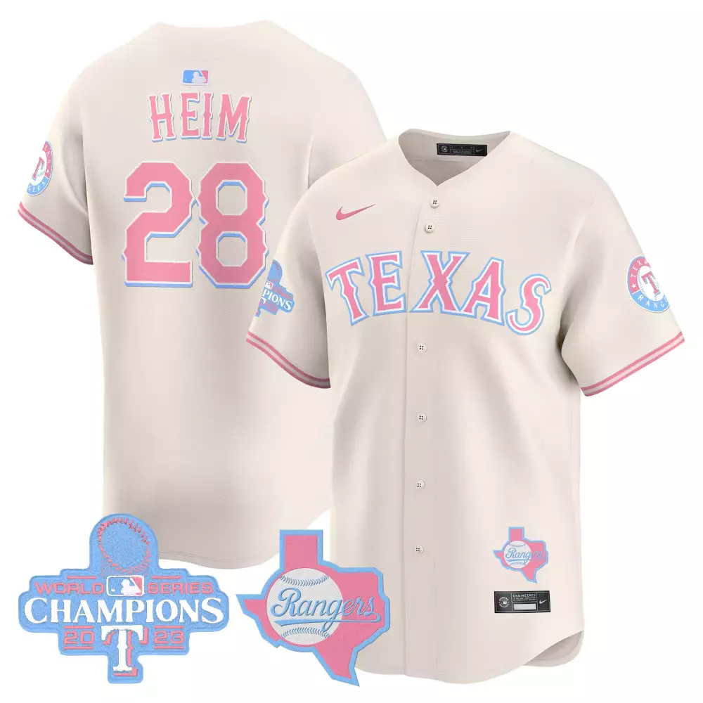 jonah heim cream mens texas rangers 2023 world series city connect flex base jersey all stitched