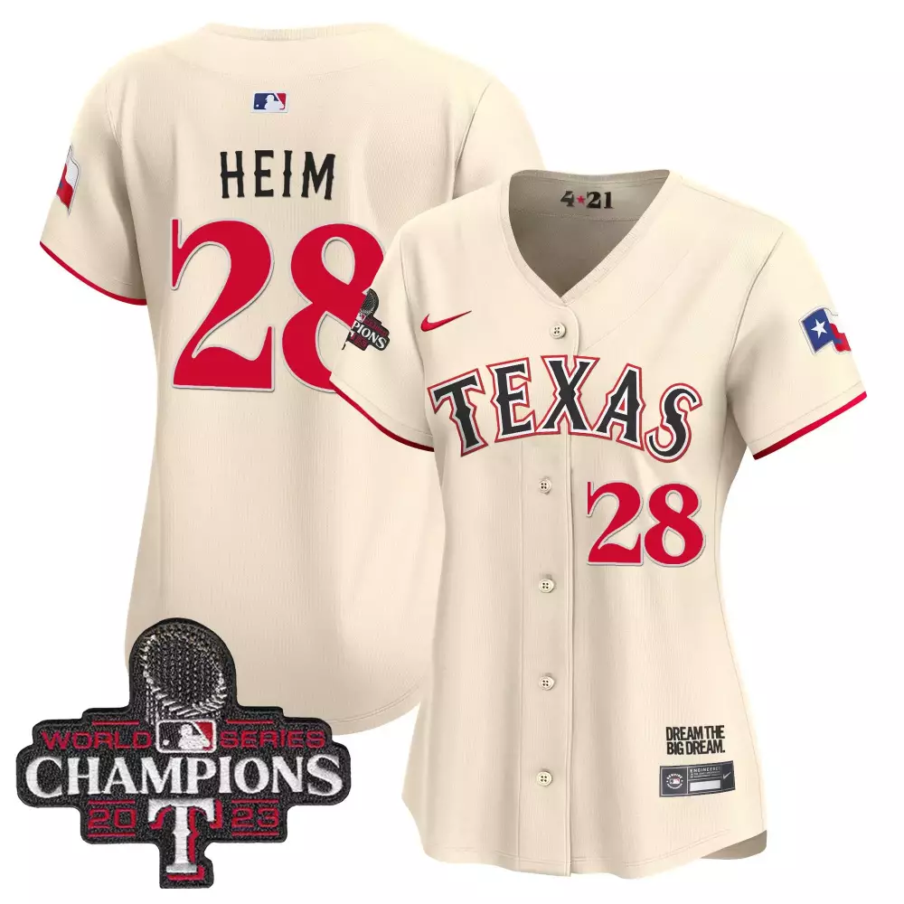 jonah heim cream mens texas rangers 2023 world series city connect flex base jersey all stitched