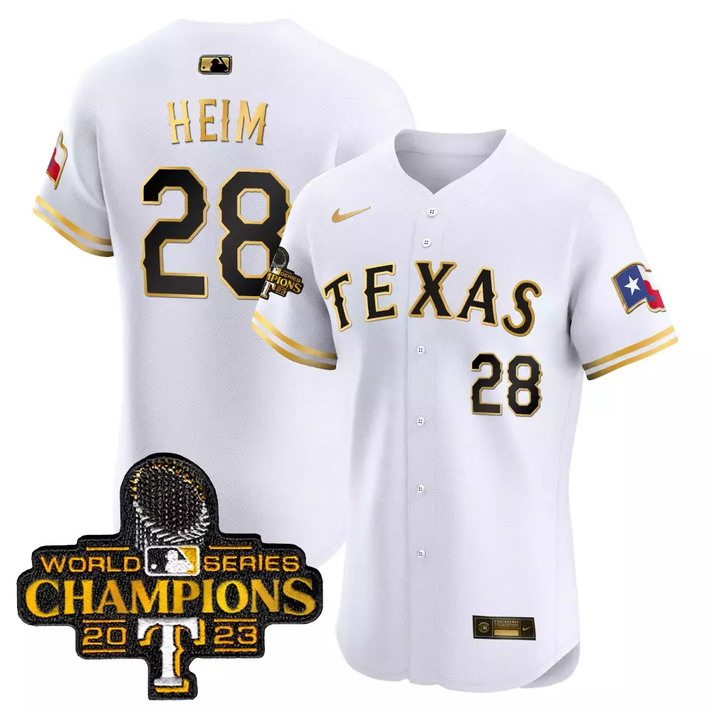 jonah heim white gold mens texas rangers 2024 jackie robinson patch vapor premier limited jersey all stitched