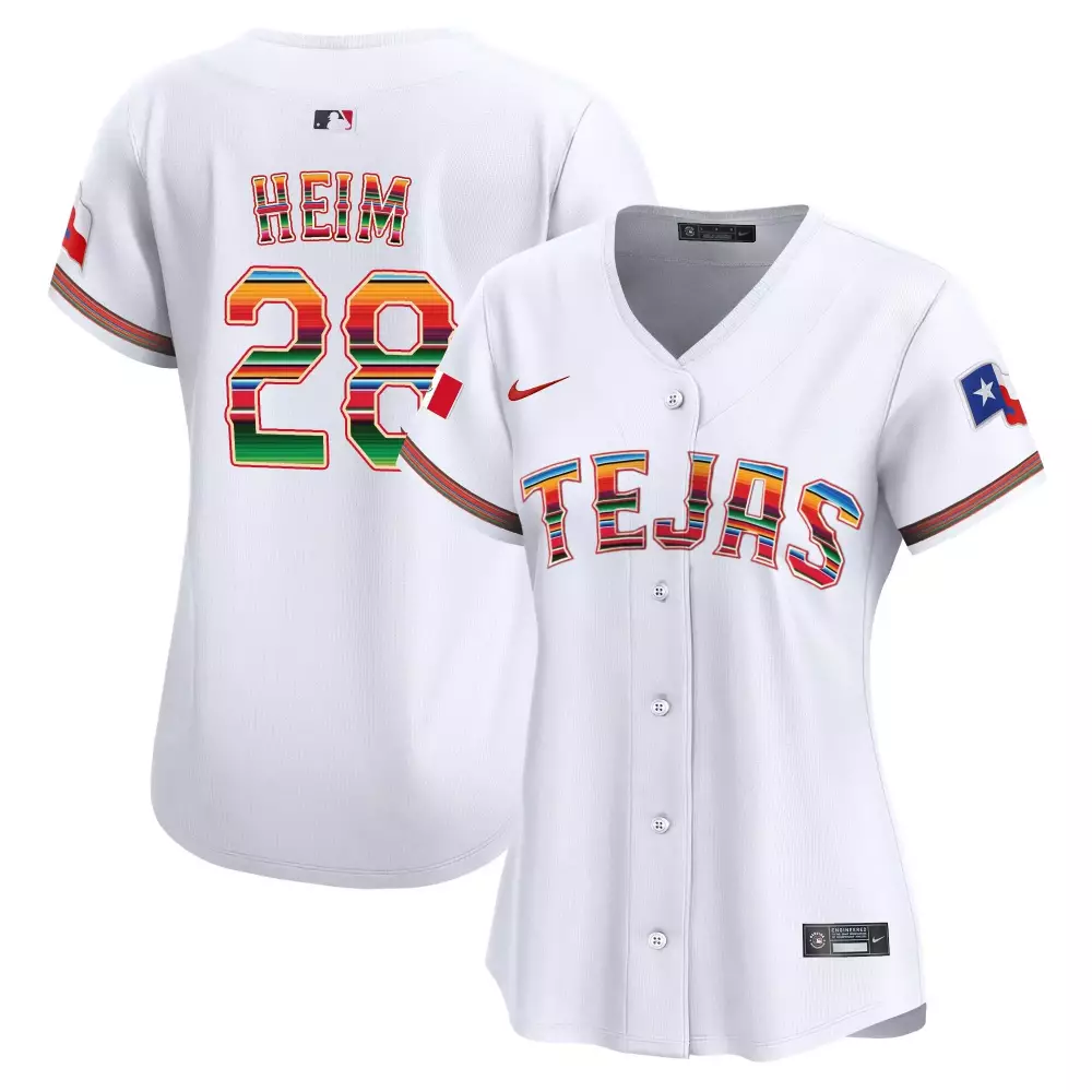 jonah heim white womens texas rangers mexico 2023 world series champions baseball jersey v2 all stitched