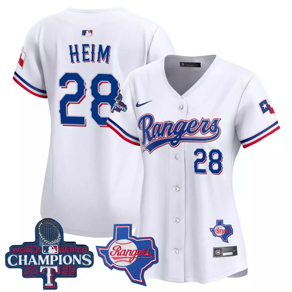 jonah heim white womens texas rangers mexico 2023 world series champions baseball jersey v2 all stitched
