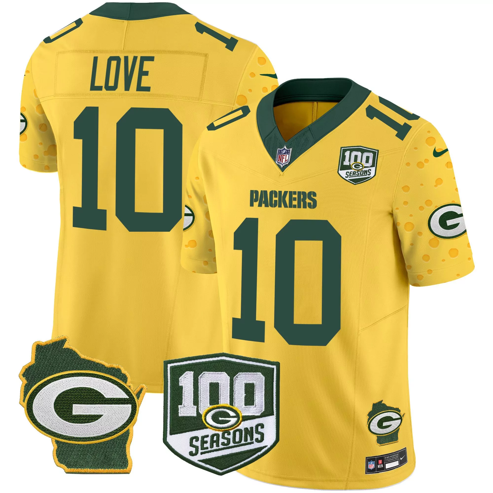 jordan love black womens green bay packers cheese vapor limited jersey all stitched
