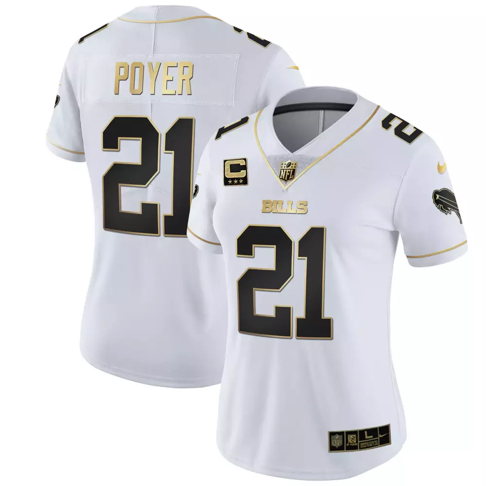 jordan poyer white gold womens buffalo bills white gold black gold all stitched