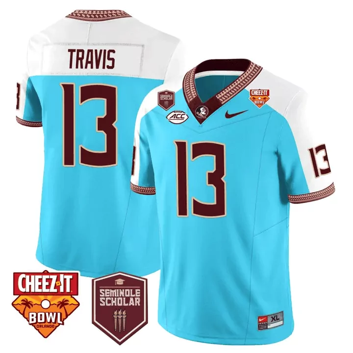 johnny wilson white womens florida state seminoles 2023 acc championship patch vapor jersey all stitched