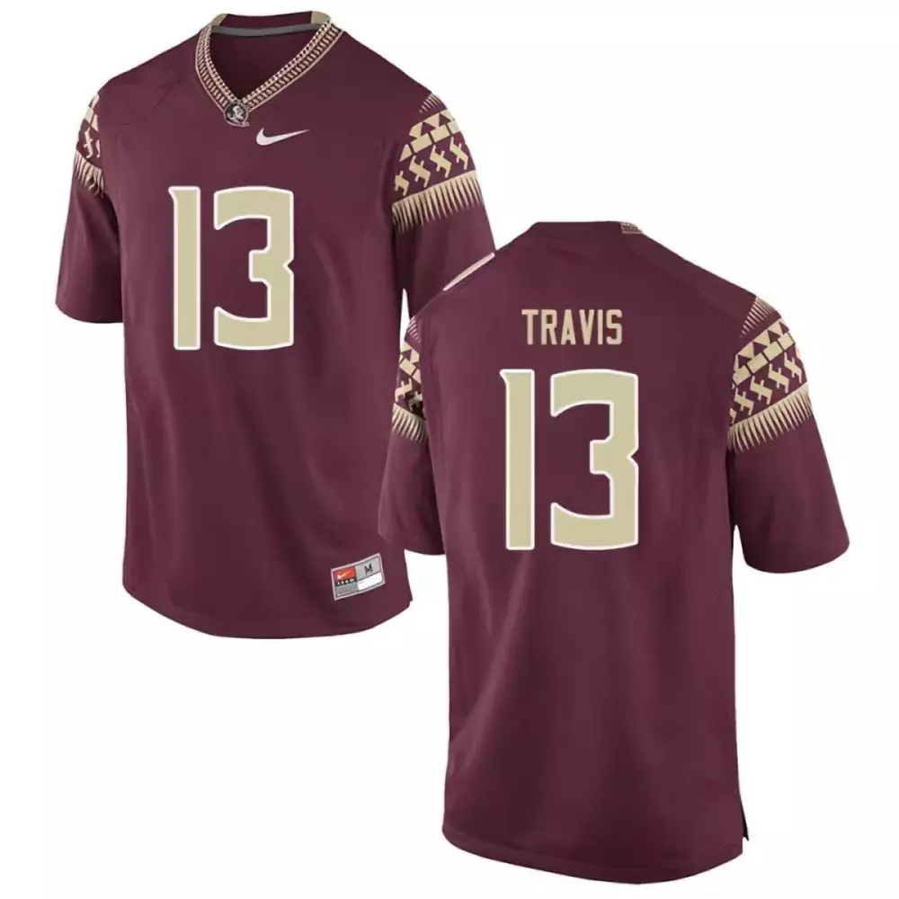 jordan travis men jordan travis florida state seminoles garnet jersey all stitched