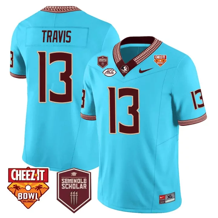 jordan travis men jordan travis florida state seminoles garnet jersey all stitched