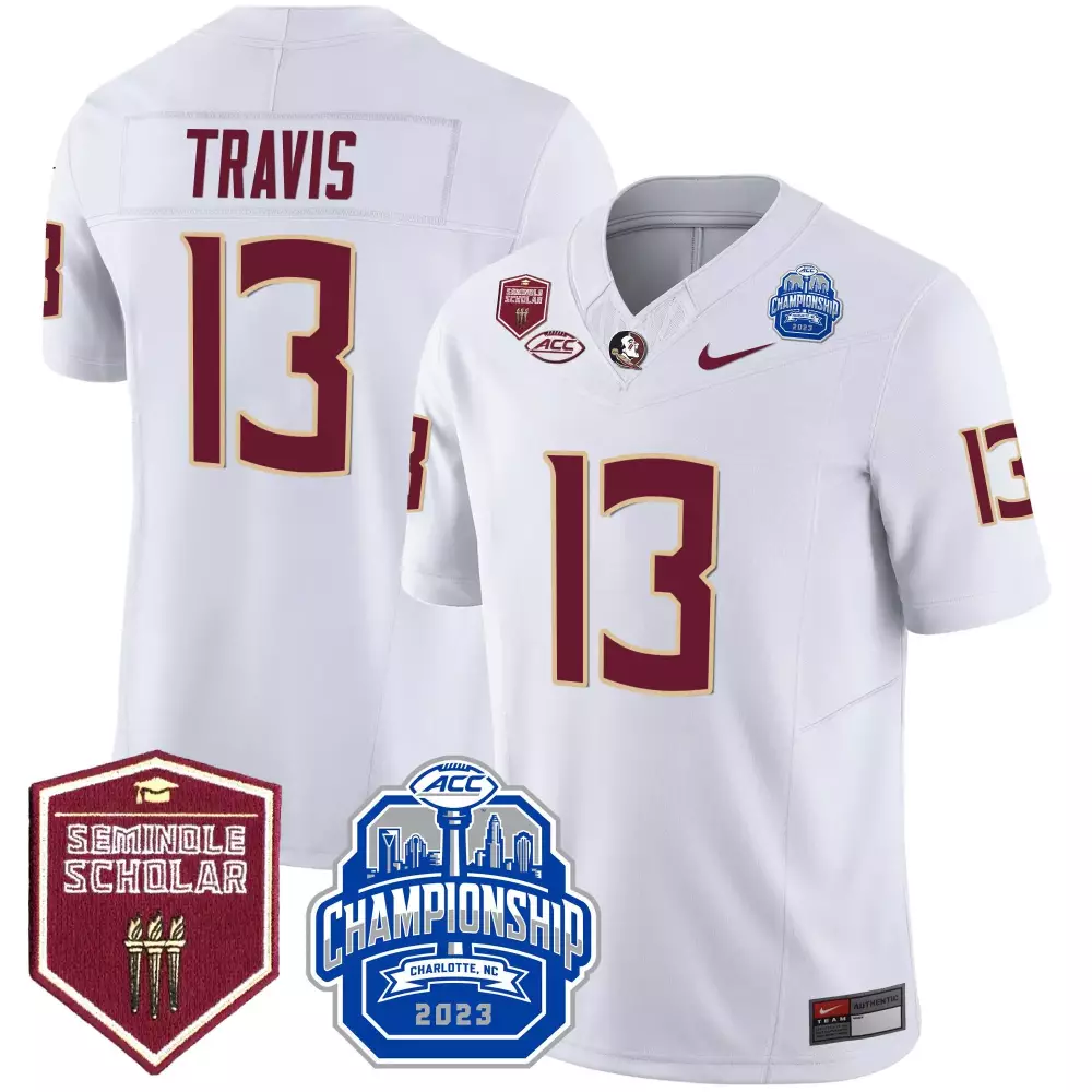 Jordan Travis Turquoise Men's Florida State Seminoles Seminole Heritage Vapor Limited Jersey | Stitched Fan Gear | For Men, Women & Youth