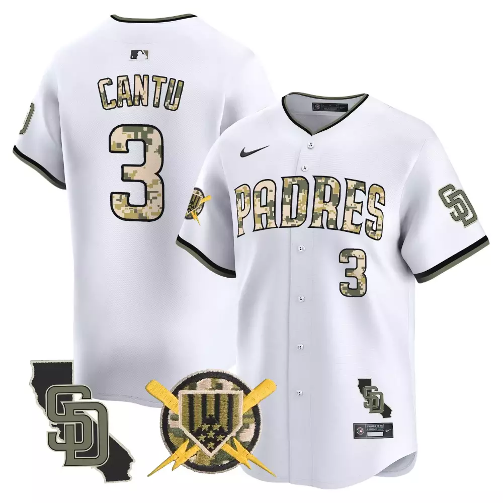 Mens Jorge Cantu San Diego Padres California Map Cool Base Jersey | Stitched | Fan Gear for Men, Women & Youth