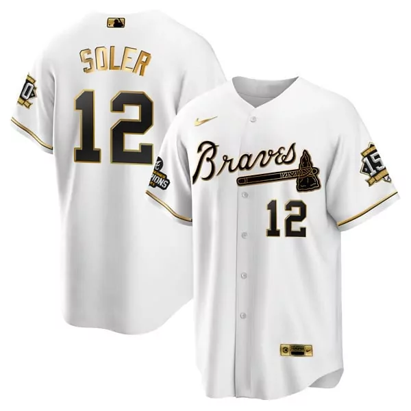 jorge soler men atlanta braves world series champion white gold flex base jersey 2021 stitched