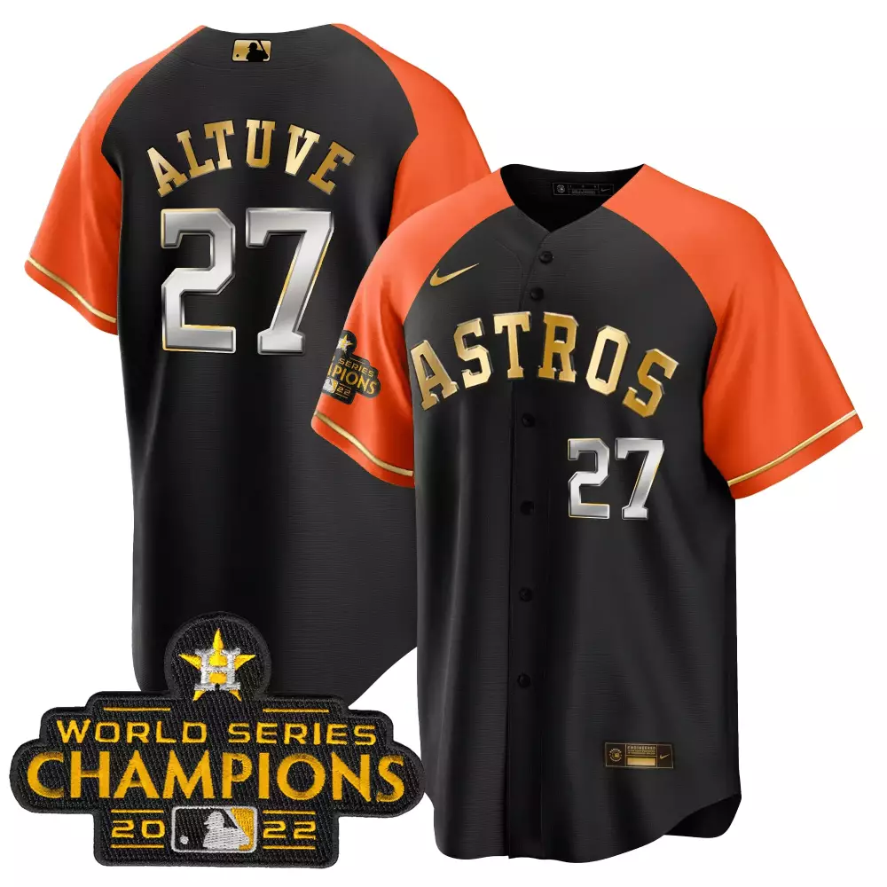 jose altuve orange navy mens split houston astros cowboys cool base jersey all stitched