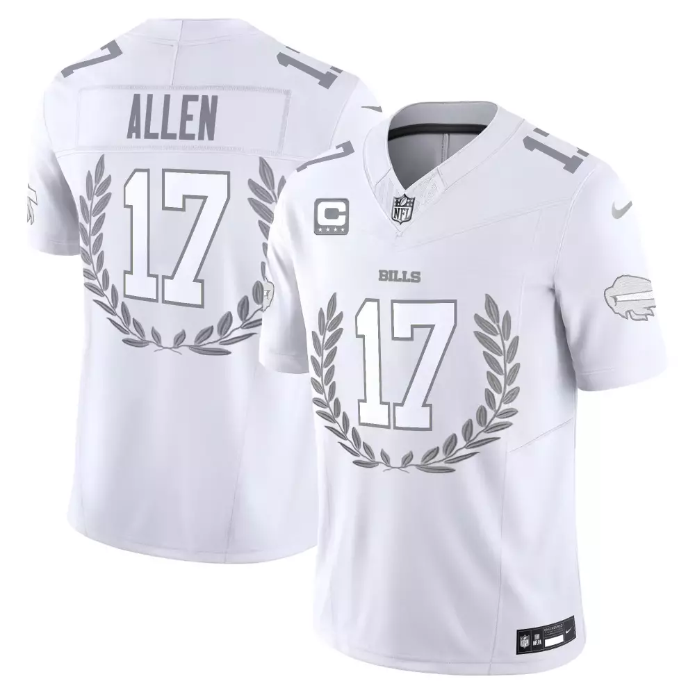 josh allen men buffalo bills 2024 salute to service vapor limited jersey arctic camo all stitched