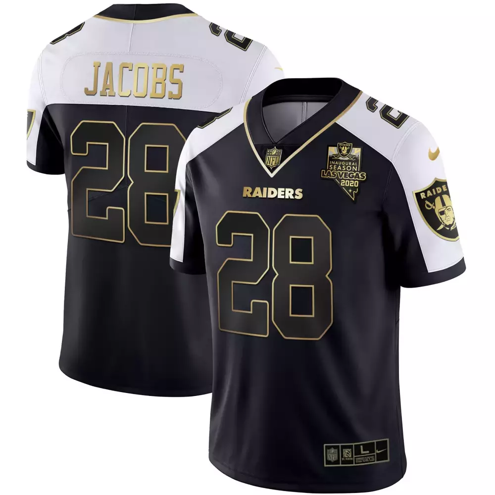 josh jacobs women las vegas raiders alternate vapor limited white all stitched