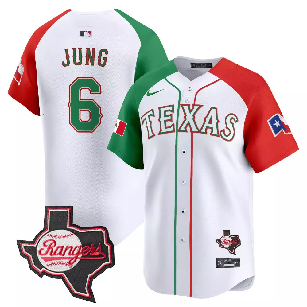 josh jung alternate mens texas rangers mexico texas patch vapor premier limited jersey all stitched