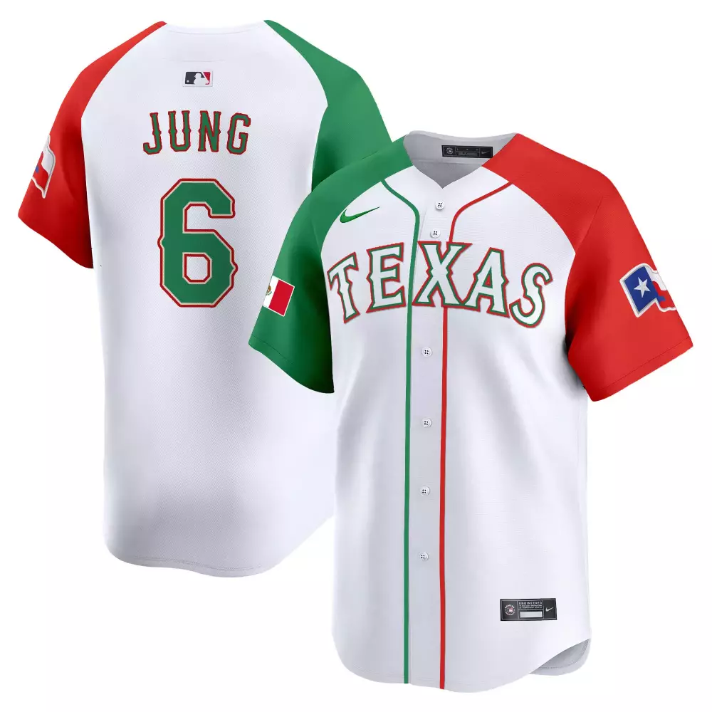 josh jung alternate mens texas rangers mexico texas patch vapor premier limited jersey all stitched
