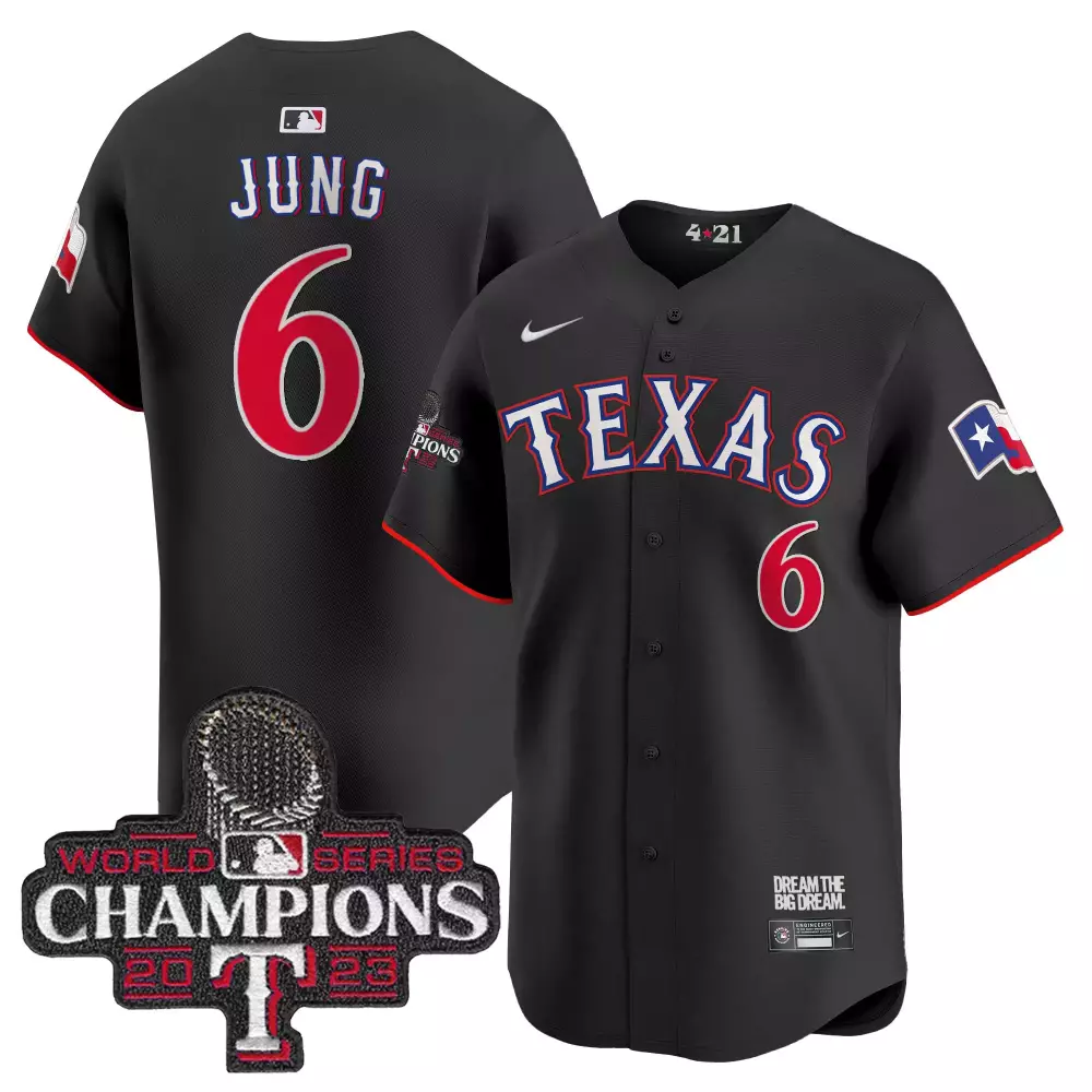 josh jung black mens texas rangers 2023 world series champions city connect vapor premier limited jersey all stitched