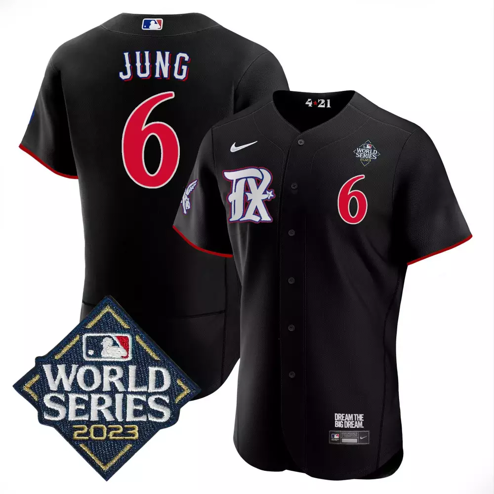 josh jung black mens texas rangers 2023 world series champions city connect vapor premier limited jersey all stitched