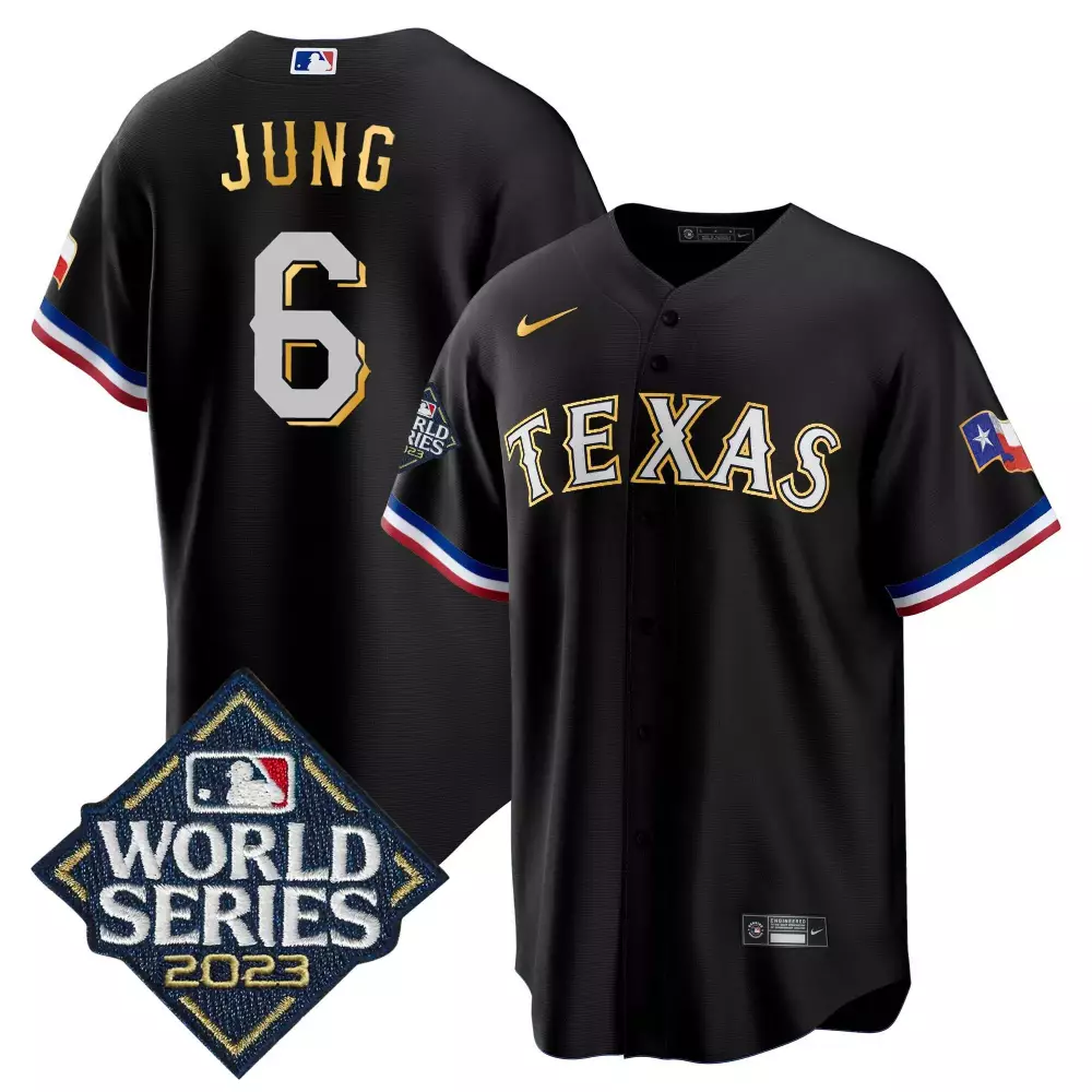 josh jung black mens texas rangers 2023 world series champions city connect vapor premier limited jersey all stitched