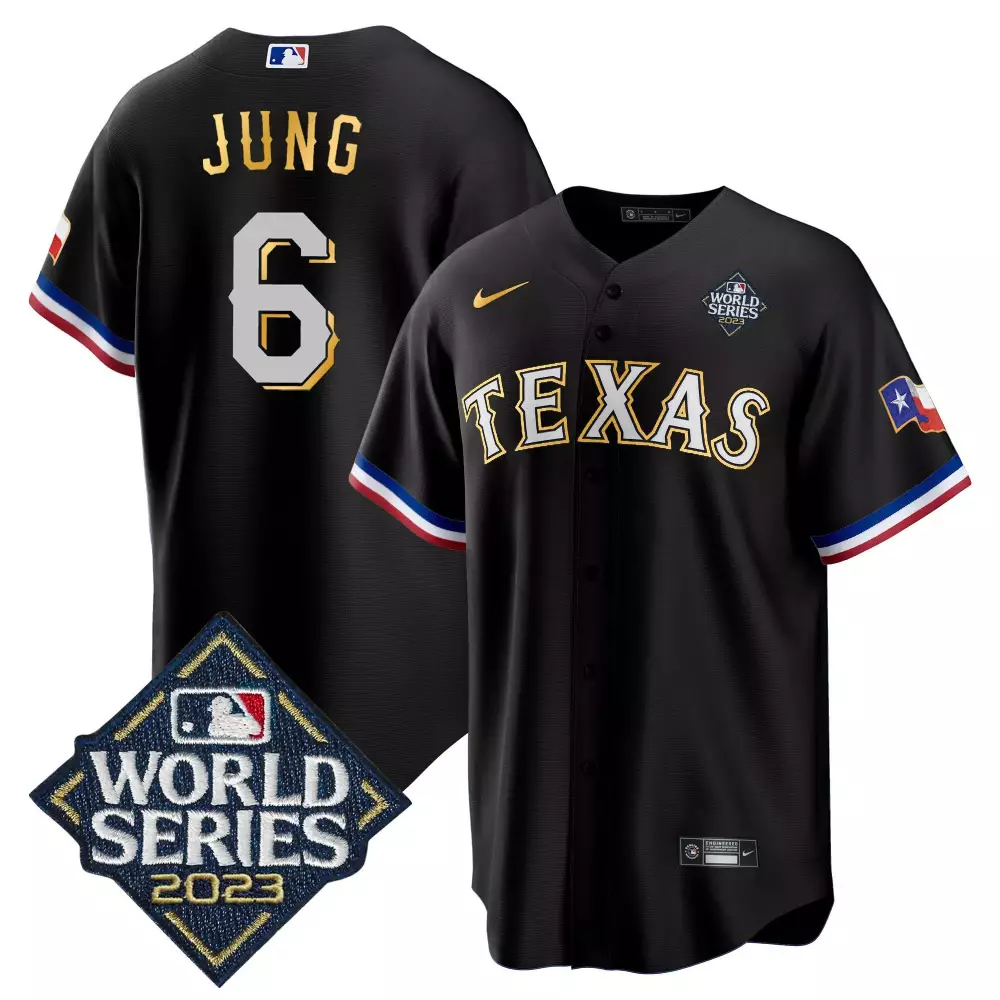 josh jung black mens texas rangers 2023 world series champions city connect vapor premier limited jersey all stitched
