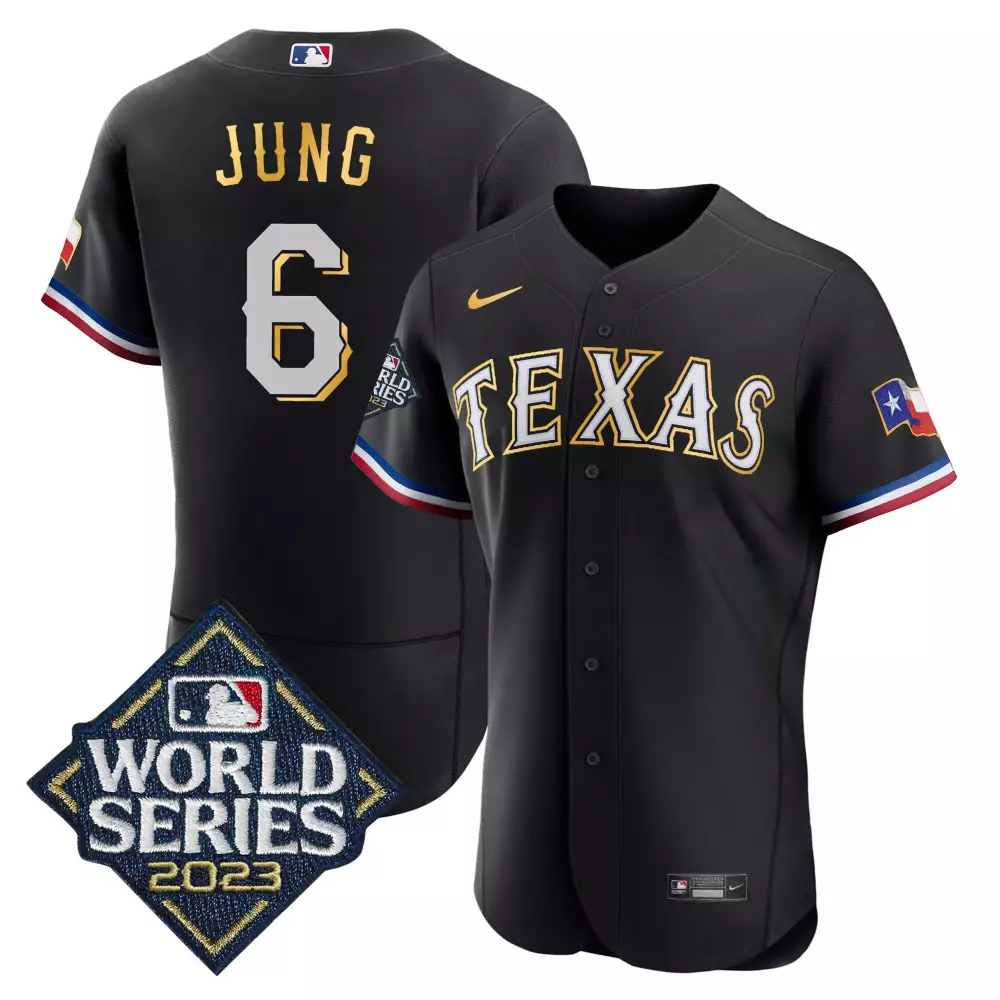 josh jung black mens texas rangers 2023 world series champions city connect vapor premier limited jersey all stitched