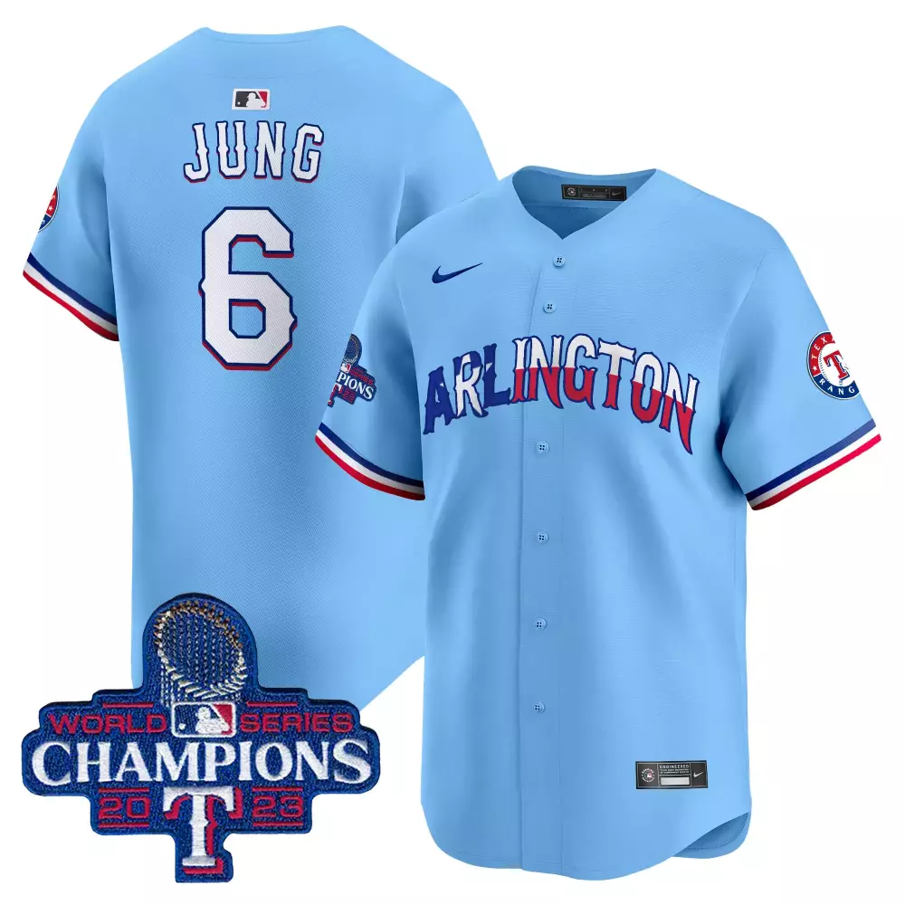 josh jung blue mens texas rangers arlington champions vapor premier limited jersey all stitched