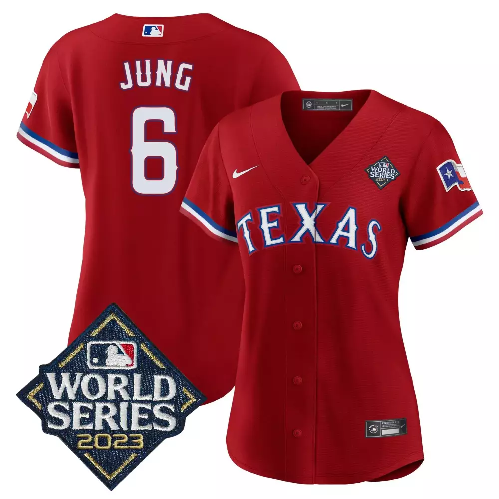 josh jung red mens texas rangers world series champions vapor premier limited jersey v3 all stitched