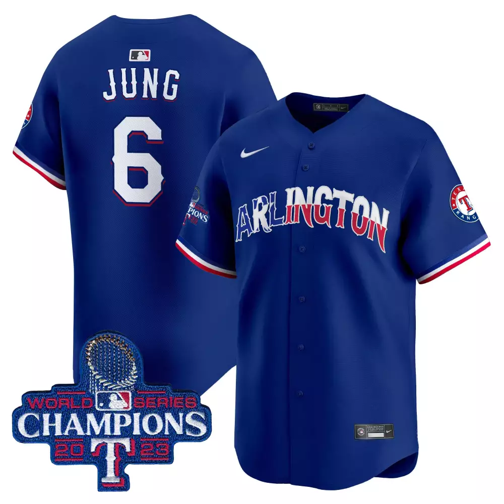 josh jung royal mens texas rangers 2024 independence day vapor premier limited jersey all stitched