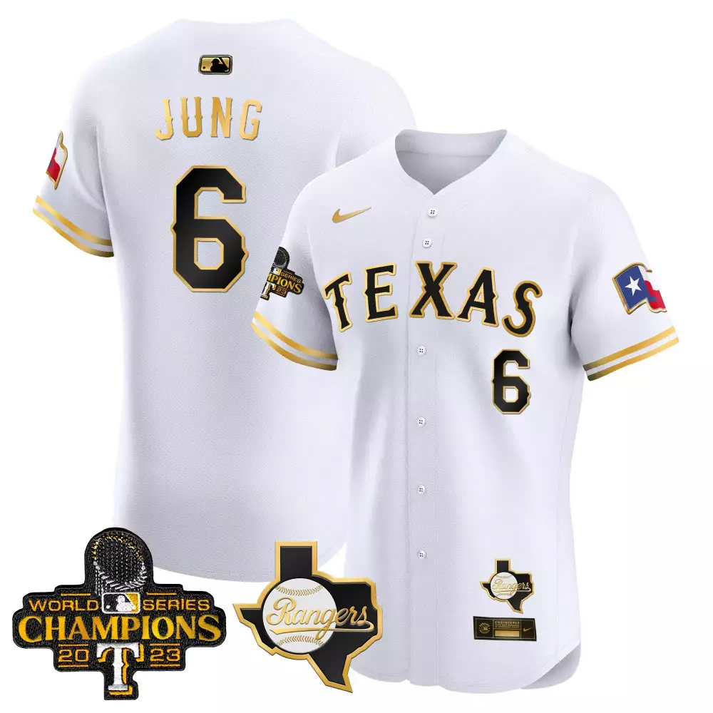Josh Jung Texas Rangers World Series Champions Red Youth Jersey | All Stitched | Game Day Outfit | For Men, Women & Youth