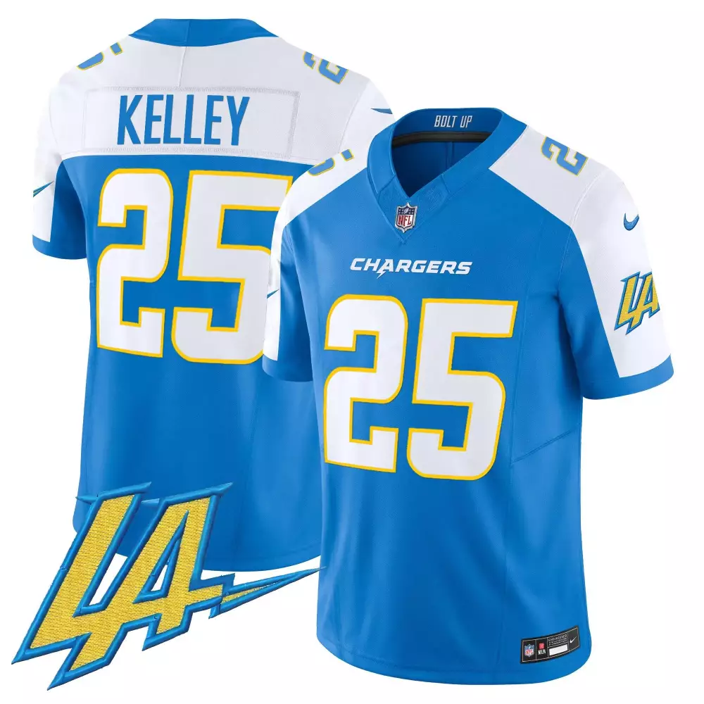 joshua kelley black mens los angeles chargers vapor limited jersey v2 all stitched