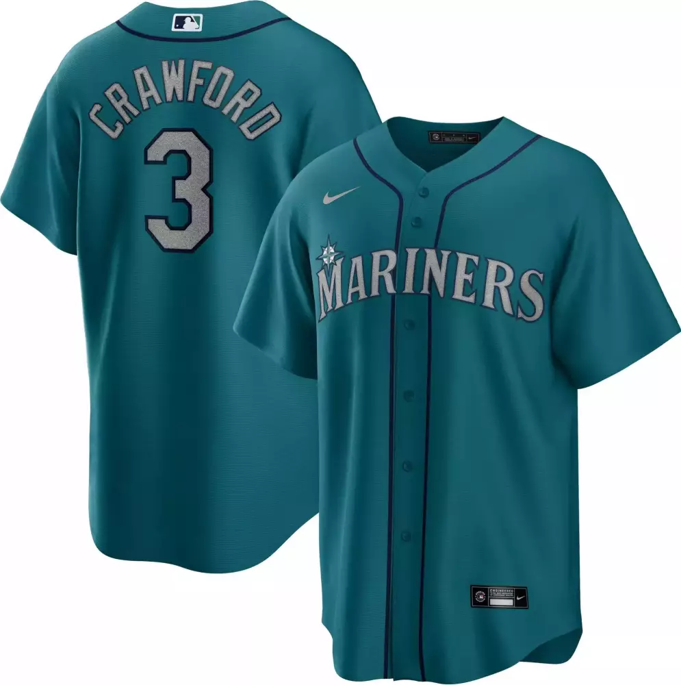 jp crawford flex royal mens seattle mariners 2023 city connect gold fan made jersey all stitched