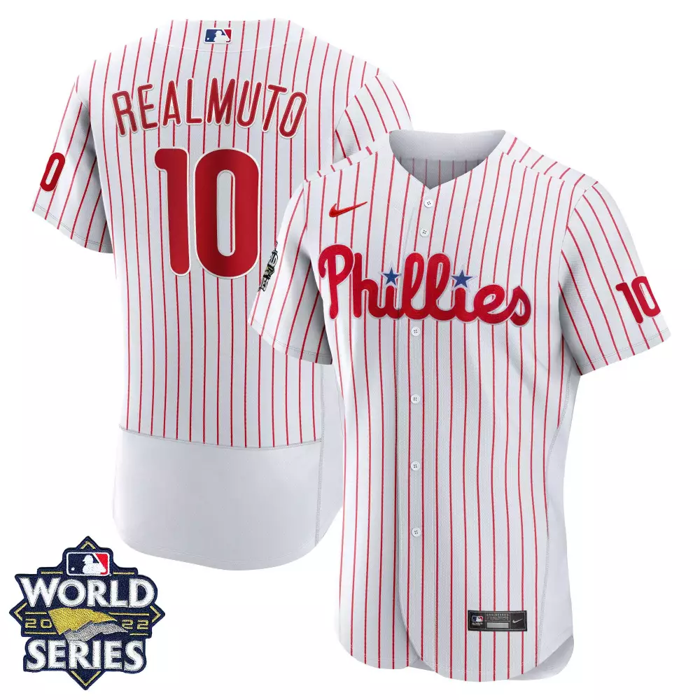 jt realmuto flex black womens philadelphia phillies gold 2022 world series jersey all stitched